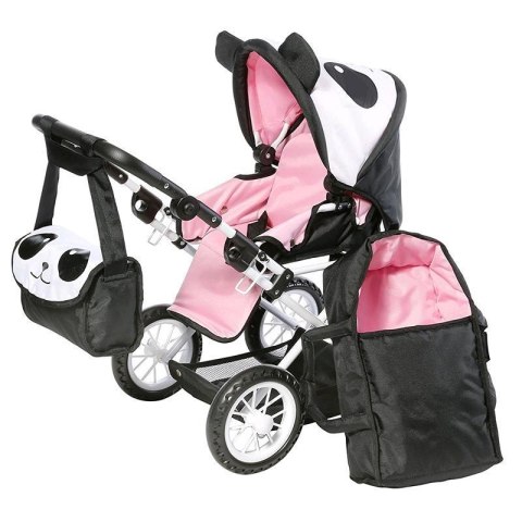 Panda wózek dla lalek 3w1 Ruby Knorr Toys 63101 Panda wózek dla lalek 3w1 Ruby Knorr Toys 63101