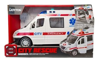Ambulans ze światłem i dźwiękiem