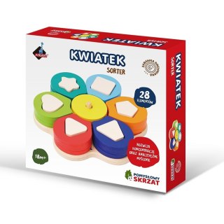 Pomysłowy skrzat - kwiatek sorter