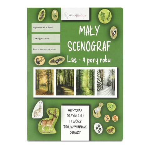 Mały Scenograf. Las - 4 pory roku