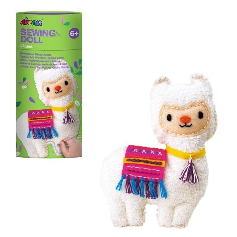 Moja pierwsza lalka do uszycia - Lama