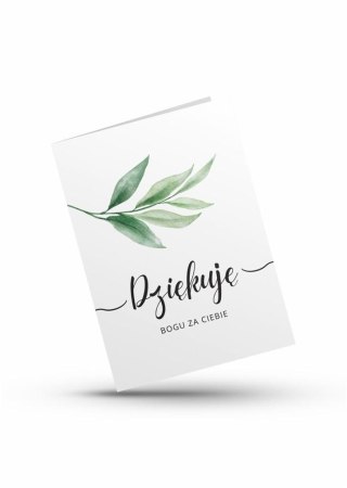 Karnet - Dziękuję Bogu za Ciebie