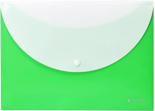 Koperta Focus C335 A4 2 kieszenie zielona