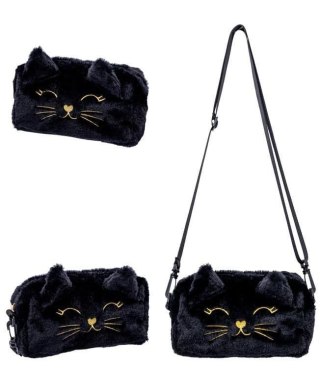 Torebka Fluffy Kitty Black ASTRA