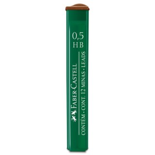 Wkład grafitowy HB 0,5mm (12szt) FABER CASTELL
