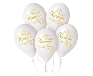 Balony Gemar Komunia biblia 30cm 5szt