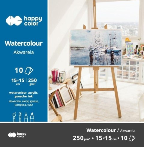 Blok akwarelowy Art 15x15cm 10K 250g