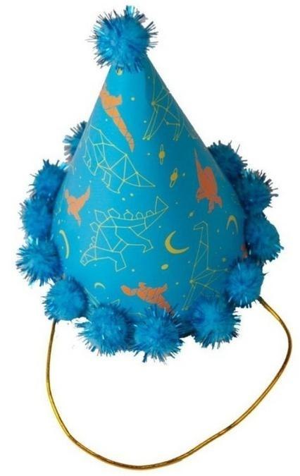 Czapeczka urodzinowa Dinozaury