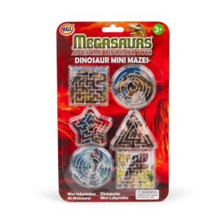 Mini labirynty dinozaury 6szt