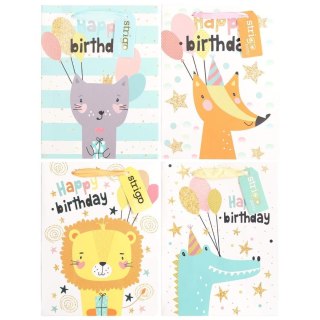 Torba prezentowa Party 18x23x10cm mix STRIGO