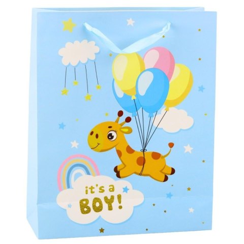 Torba prezentowa It's A Boy 32x26x10cm