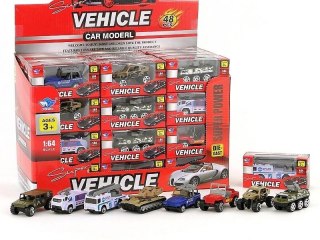 Auto metalowe 1:64 MIX