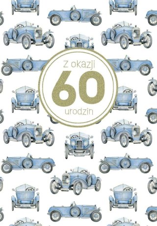 Kartka okolicznościowa Urodziny 60