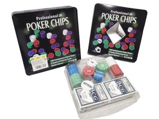 Poker z akcesoriami