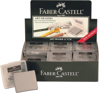 Gumka artystyczna chlebowa szara(18szt) FABER CAST