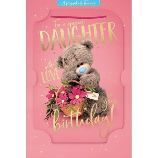 Karnet holograficzny 3D For a special daughter