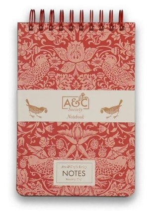 ACS William Morris Kołonotatnik A5 TW Strawberry