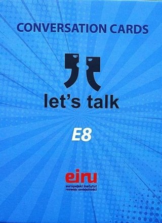 Karty Konwersacyjne. Let's talk E8