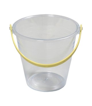 Bucket transparent 14cm