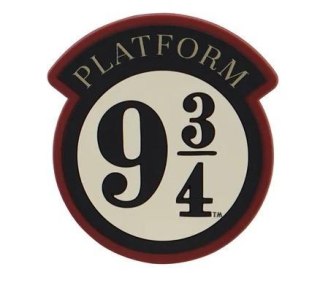 Harry Potter Magnes wycinany - Peron 9 i 3/4