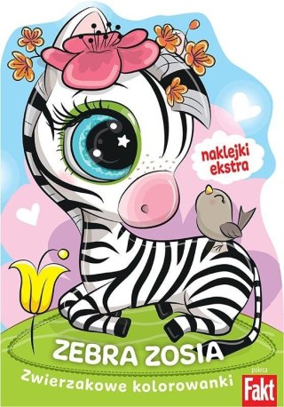 Zebra Zosia naklejki ekstra