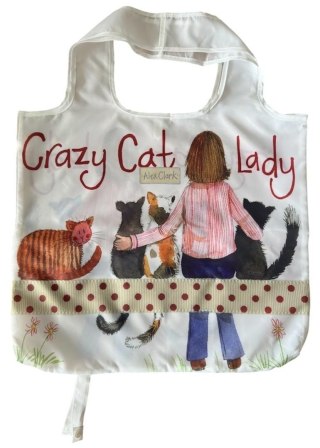 Torba na zakupy Crazy Cat Lady Kociara