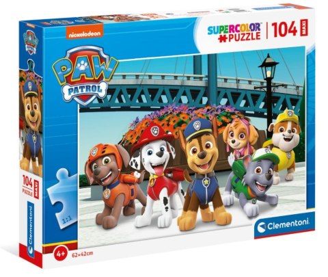 CLE puzzle 104 Maxi SuperKolor Psi Patrol 23755 CLE puzzle 104 Maxi SuperKolor Psi Patrol 23755