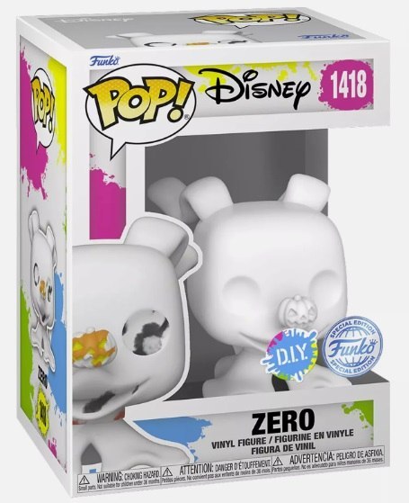 Funko POP! Disney TNBCH Zero 1418 DIY SE Funko POP! Disney TNBCH Zero 1418 DIY SE
