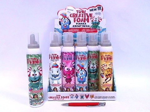 TUBAN Tubi pianka 200ml Zielony Edek TU3414 34115 TUBAN Tubi pianka 200ml Zielony Edek TU3414 34115