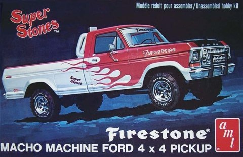 Model plastikowy - Samochód 1978 Ford Pickup - AMT Model plastikowy - Samochód 1978 Ford Pickup - AMT