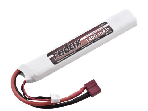 Pakiet Redox ASG 1400 mAh 7,4V 30C (scalony) LiPo Pakiet Redox ASG 1400 mAh 7,4V 30C (scalony) LiPo