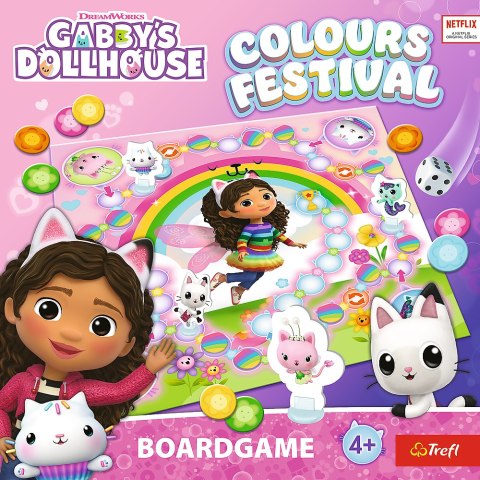 Gra Colours Festival - Gabby's Dollhouse Trefl 02594 Gra Colours Festival - Gabby's Dollhouse Trefl 02594