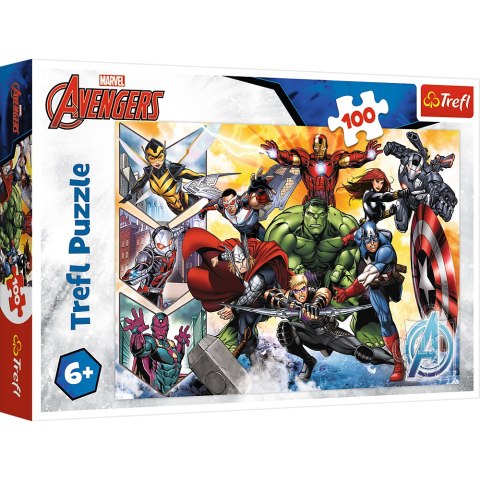 Puzzle - "100" - Siła Avengersów Trefl 16431 Puzzle - "100" - Siła Avengersów Trefl 16431