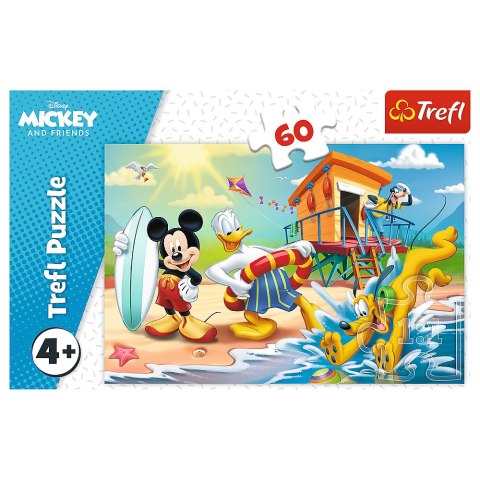 Puzzle - 60 - Ciekawy dzień Mikiego i przyjaciół 17359