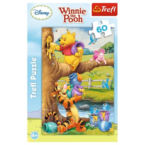 Puzzle - 60 - Małe co nieco - Disney Kubuś Puchatek 17264 Puzzle - 60 - Małe co nieco - Disney Kubuś Puchatek 17264