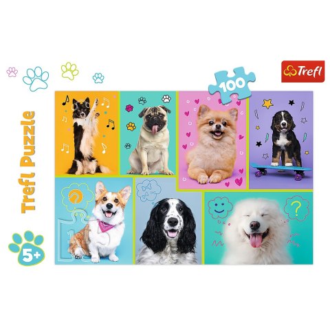 Puzzle - W świecie piesków - Trefl 16421 Puzzle - W świecie piesków - Trefl 16421