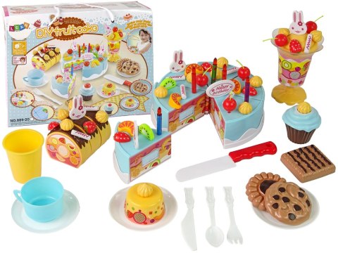 Zestaw Słodkości Tort Ciastka Na Rzepy DIY Zestaw Słodkości Tort Ciastka Na Rzepy DIY
