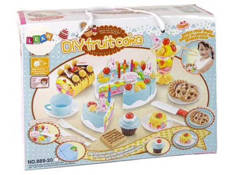 Zestaw Słodkości Tort Ciastka Na Rzepy DIY Zestaw Słodkości Tort Ciastka Na Rzepy DIY
