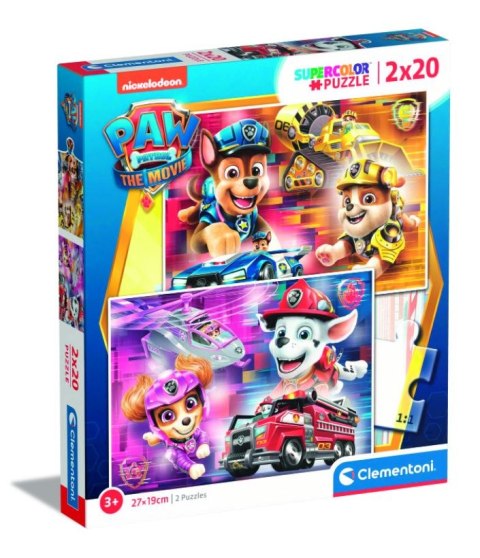 !!! CLE puzzle 2x20 SuperKolor Psi Patrol 24786 !!! CLE puzzle 2x20 SuperKolor Psi Patrol 24786