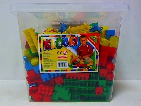Klocki w pojemniku dużym KPD 02001