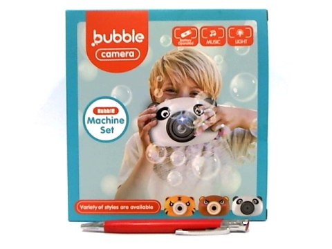 Aparat do baniek miś biały 1004442 44426 Aparat do baniek miś biały 1004442 44426