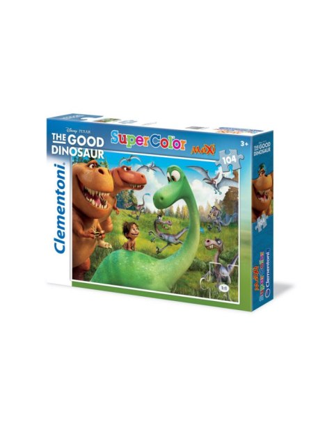 CLEMENTONI 23683 Puzzle dobry dinozaur 104 el CLEMENTONI 23683 Puzzle dobry dinozaur 104 el