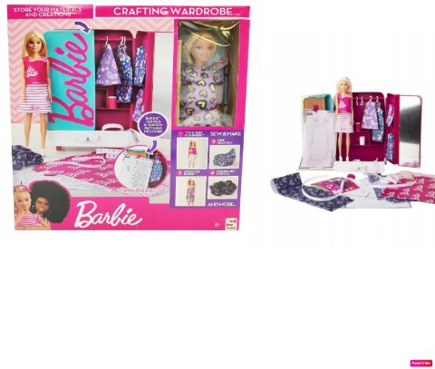 BARBIE LALKA Z WŁASNĄ GARDEROBĄ BRB-4865 BARBIE LALKA Z WŁASNĄ GARDEROBĄ BRB-4865