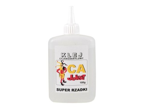 Klej cyjanoakrylowy super rzadki 100g. Joker Klej cyjanoakrylowy super rzadki 100g. Joker