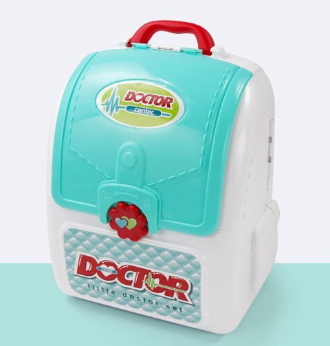DUŻY ZESTAW LEKARSKI MAŁY LEKARZ DOKTOR W WALIZCE PLECAKU 837 008-965A DUŻY ZESTAW LEKARSKI MAŁY LEKARZ DOKTOR W WALIZCE PLECAKU 837 008-965A