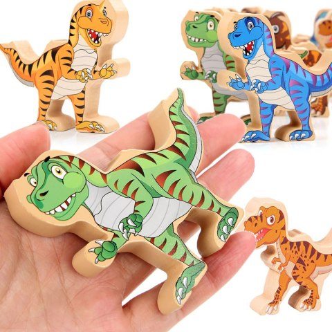 GRA ZRĘCZNOŚCIOWA LOGICZNA KLOCKI BALANSUJĄCE DINOZARY T-REX WIEŻA JHTOY-640 GRA ZRĘCZNOŚCIOWA LOGICZNA KLOCKI BALANSUJĄCE DINOZARY T-REX WIEŻA JHTOY-640