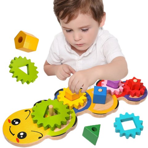 GRA ZRĘCZNOŚCIOWA LOGICZNA SORTER NAKŁADANKA GĄSIENICA JH-0098 GRA ZRĘCZNOŚCIOWA LOGICZNA SORTER NAKŁADANKA GĄSIENICA JH-0098