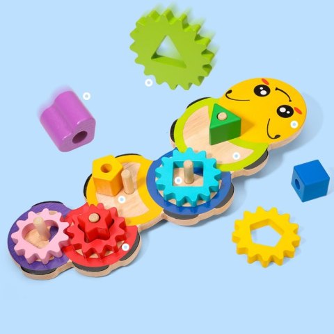 GRA ZRĘCZNOŚCIOWA LOGICZNA SORTER NAKŁADANKA GĄSIENICA JH-0098 GRA ZRĘCZNOŚCIOWA LOGICZNA SORTER NAKŁADANKA GĄSIENICA JH-0098