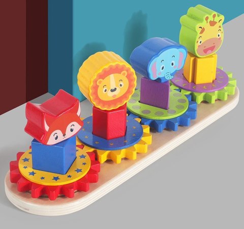 GRA ZRĘCZNOŚCIOWA LOGICZNA SORTER NAKŁADANKA ZWIERZĄTKA ZOO ZĘBATKI JHTOY-251 GRA ZRĘCZNOŚCIOWA LOGICZNA SORTER NAKŁADANKA ZWIERZĄTKA ZOO ZĘBATKI JHTOY-251