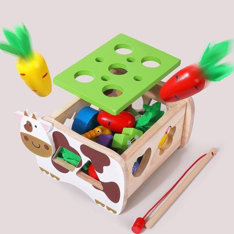 GRA ZRĘCZNOŚCIOWA SORTER MARCHEWKI I ROBACZKI KROWA GRA ZRĘCZNOŚCIOWA SORTER MARCHEWKI I ROBACZKI KROWA